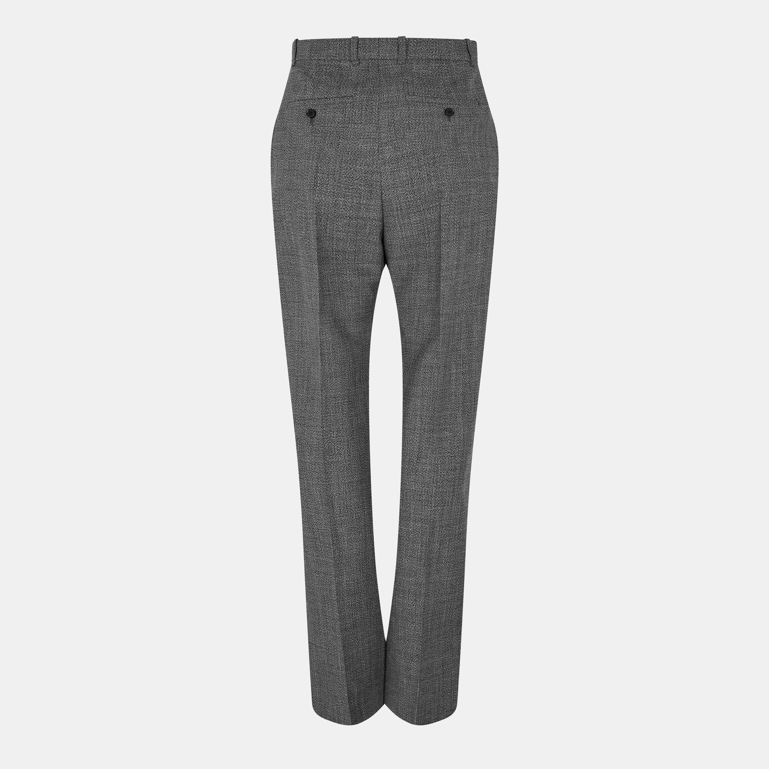 Tailored Stretch Cigarette Trousers