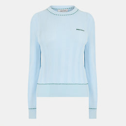 Alex Log Knitted Crew Neck Jumper