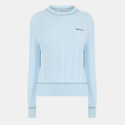 Alex Log Knitted Crew Neck Jumper