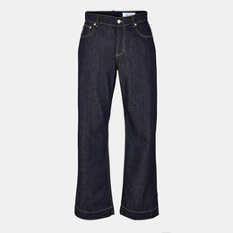 Wide Leg Denim Jeans