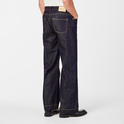 Wide Leg Denim Jeans