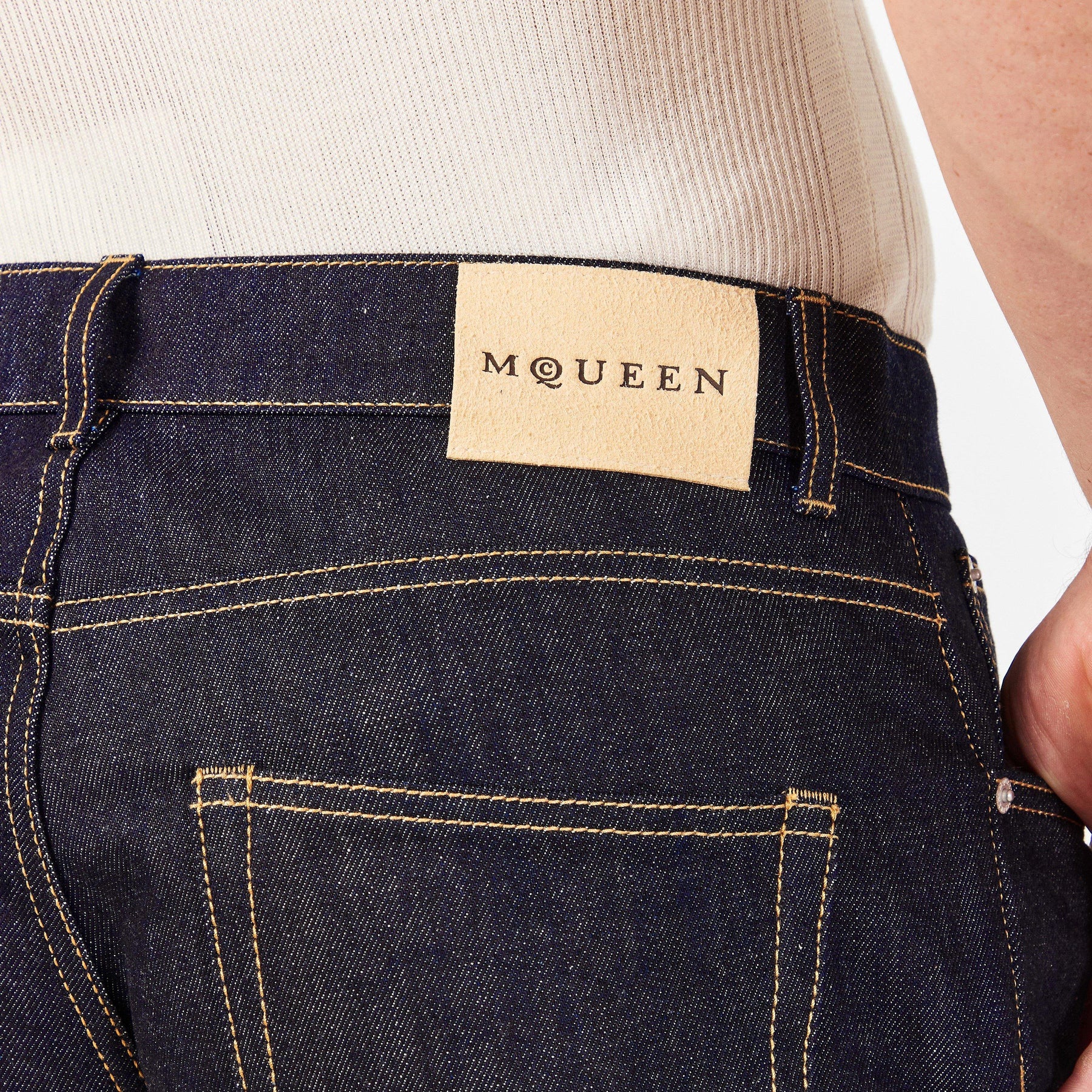 Wide Leg Denim Jeans