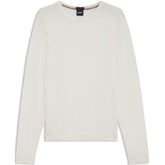 Men's Leno Knit Jumper, Soft Virgin Wool