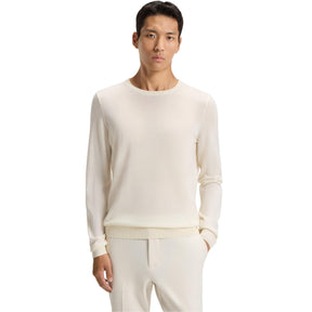 Men's Leno Knit Jumper, Soft Virgin Wool