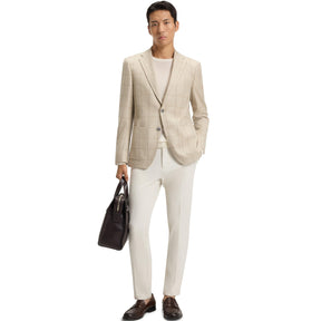 Men's Leno Knit Jumper, Soft Virgin Wool