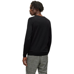 Men's Leno Knit Jumper, Soft Virgin Wool