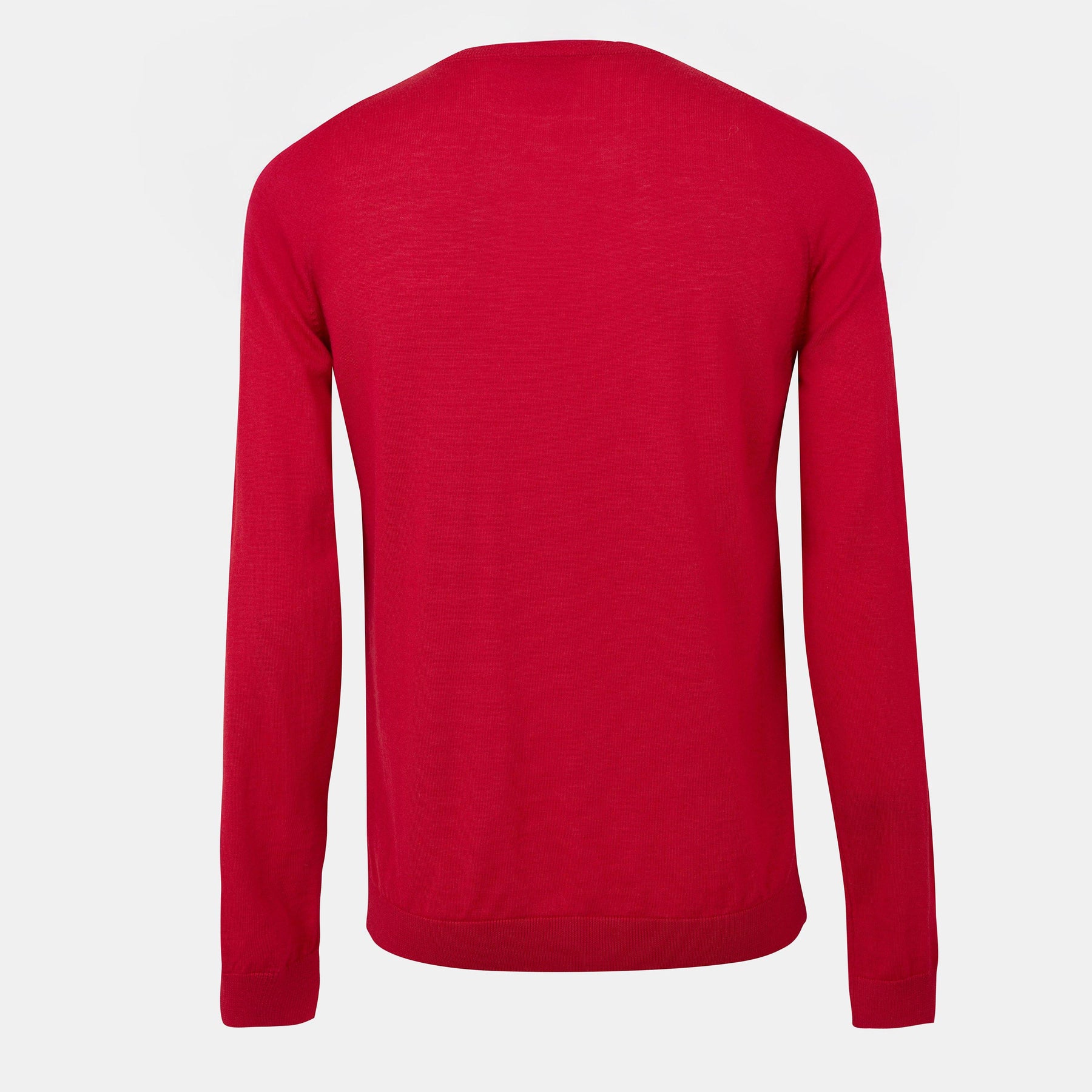 Men's Leno Knit Jumper, Soft Virgin Wool