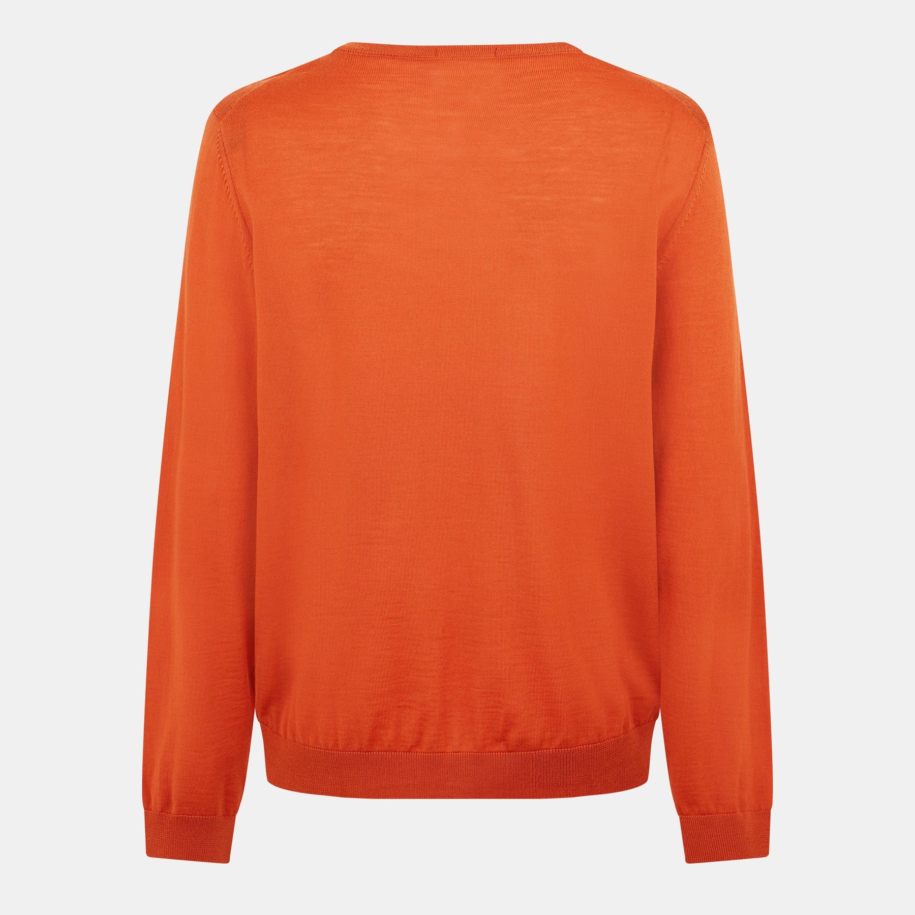 Men's Leno Knit Jumper, Soft Virgin Wool