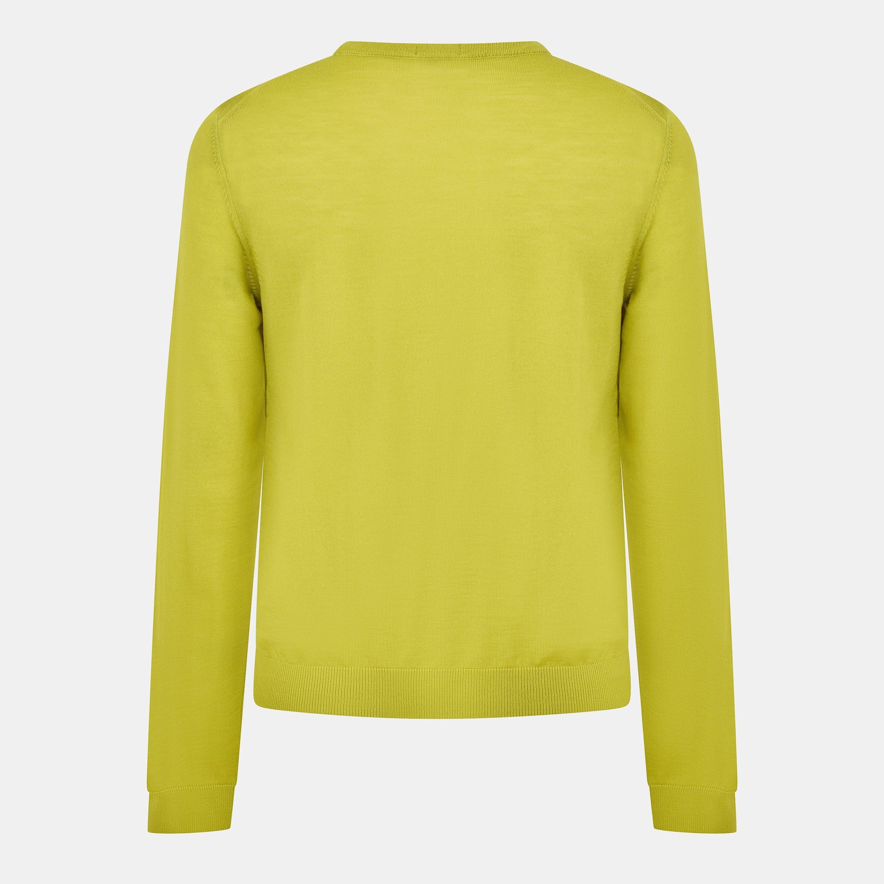 Men's Leno Knit Jumper, Soft Virgin Wool