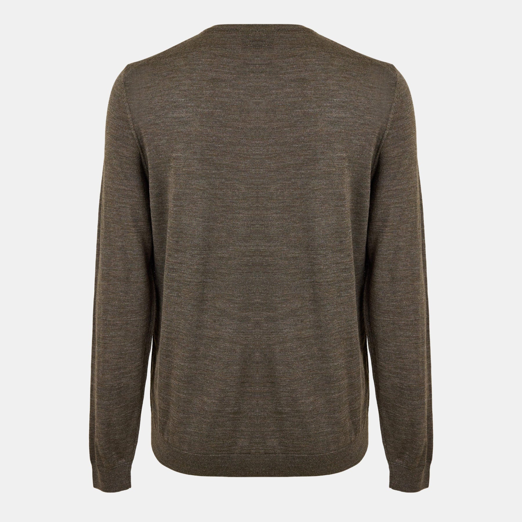 Men's Leno Knit Jumper, Soft Virgin Wool