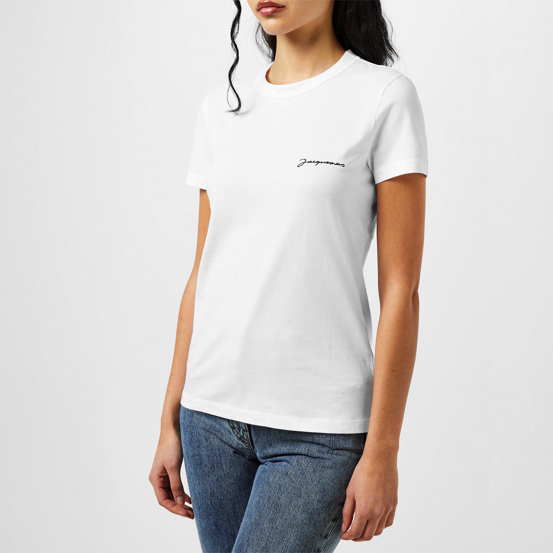 Women's Plain Cotton Le Jacquemus T-Shirt