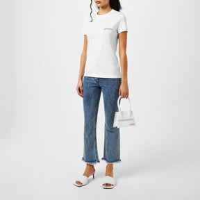 Women's Plain Cotton Le Jacquemus T-Shirt