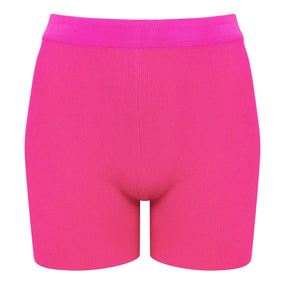Le Short Arancia Ribber Biker Shorts