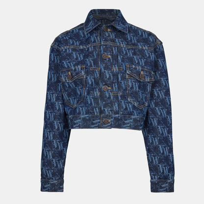 Viv Logo Structured Jean Jacket