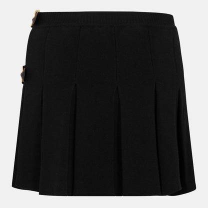 Viv Bea Tartan Pleated Mini Skirt