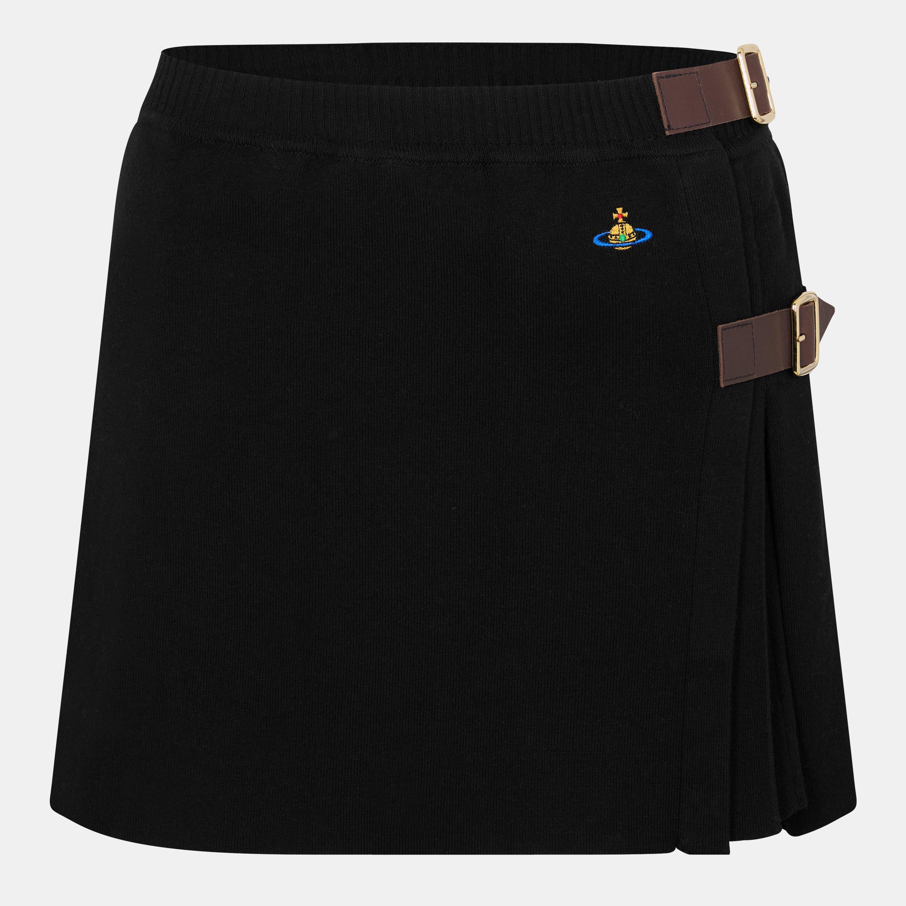 Viv Bea Tartan Pleated Mini Skirt