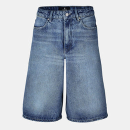 Denim Bermuda Shorts