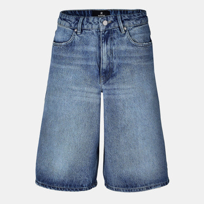 Denim Bermuda Shorts