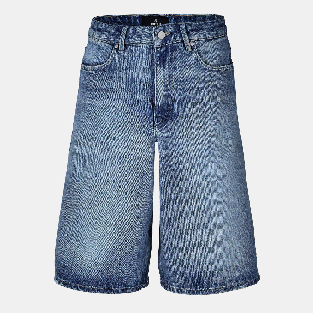 Denim Bermuda Shorts