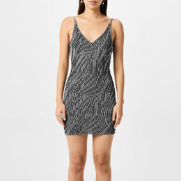 The Zebra Mini Knit Dress