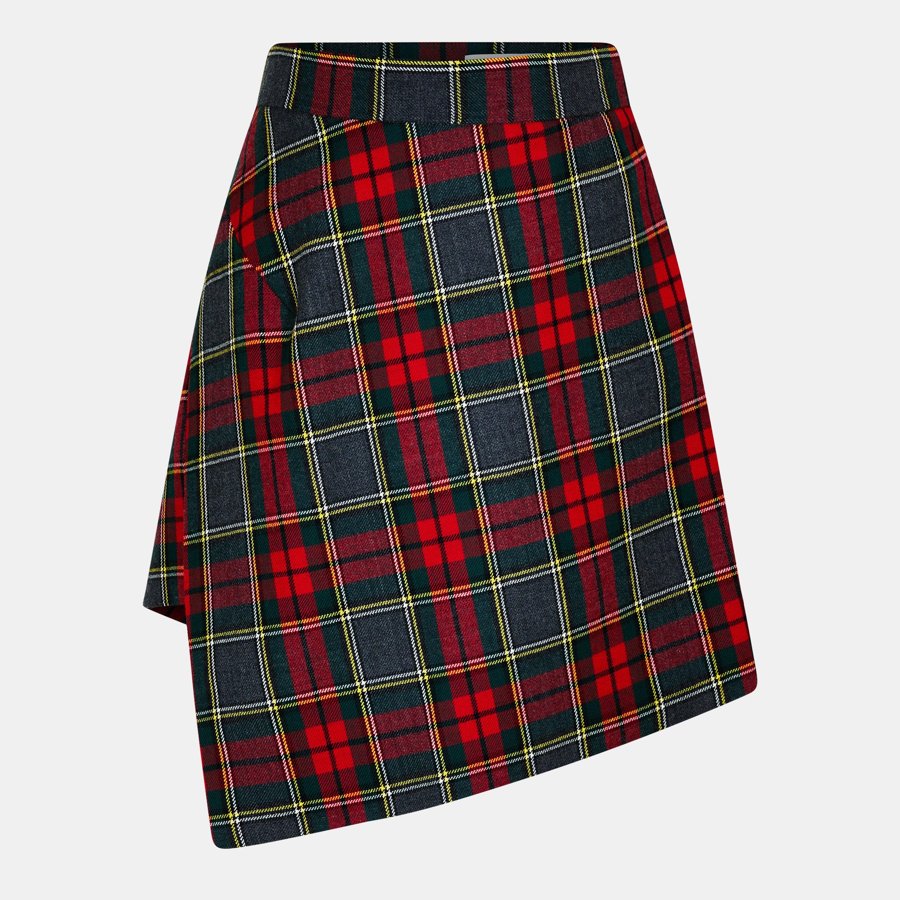 Viv Tartan Mini Skirt