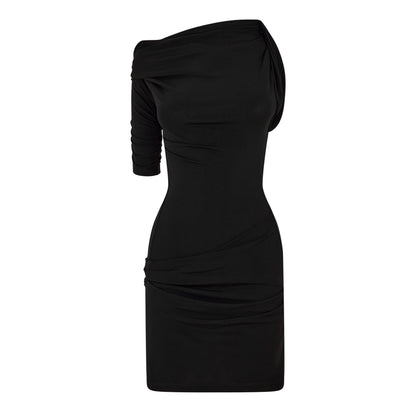 Drape Mini Dress