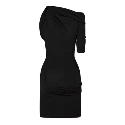 Drape Mini Dress