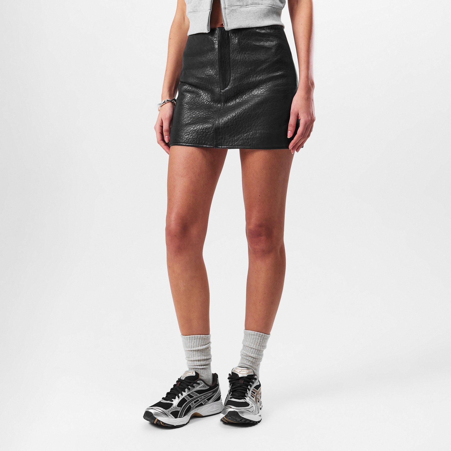 Women's Drive Luxurious Leather Skirt