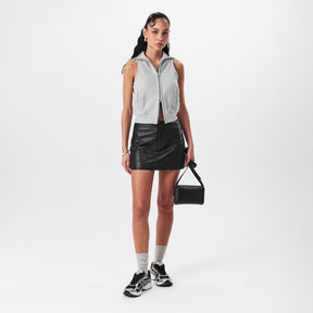 Women's Drive Luxurious Leather Skirt