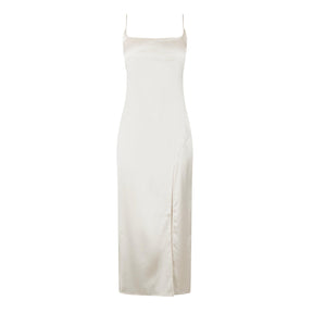 Slip Dress With Slit