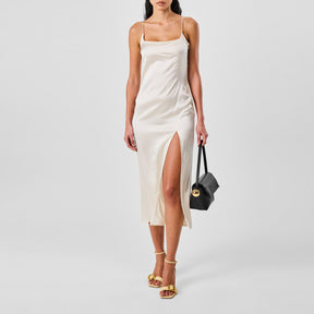 Slip Dress With Slit