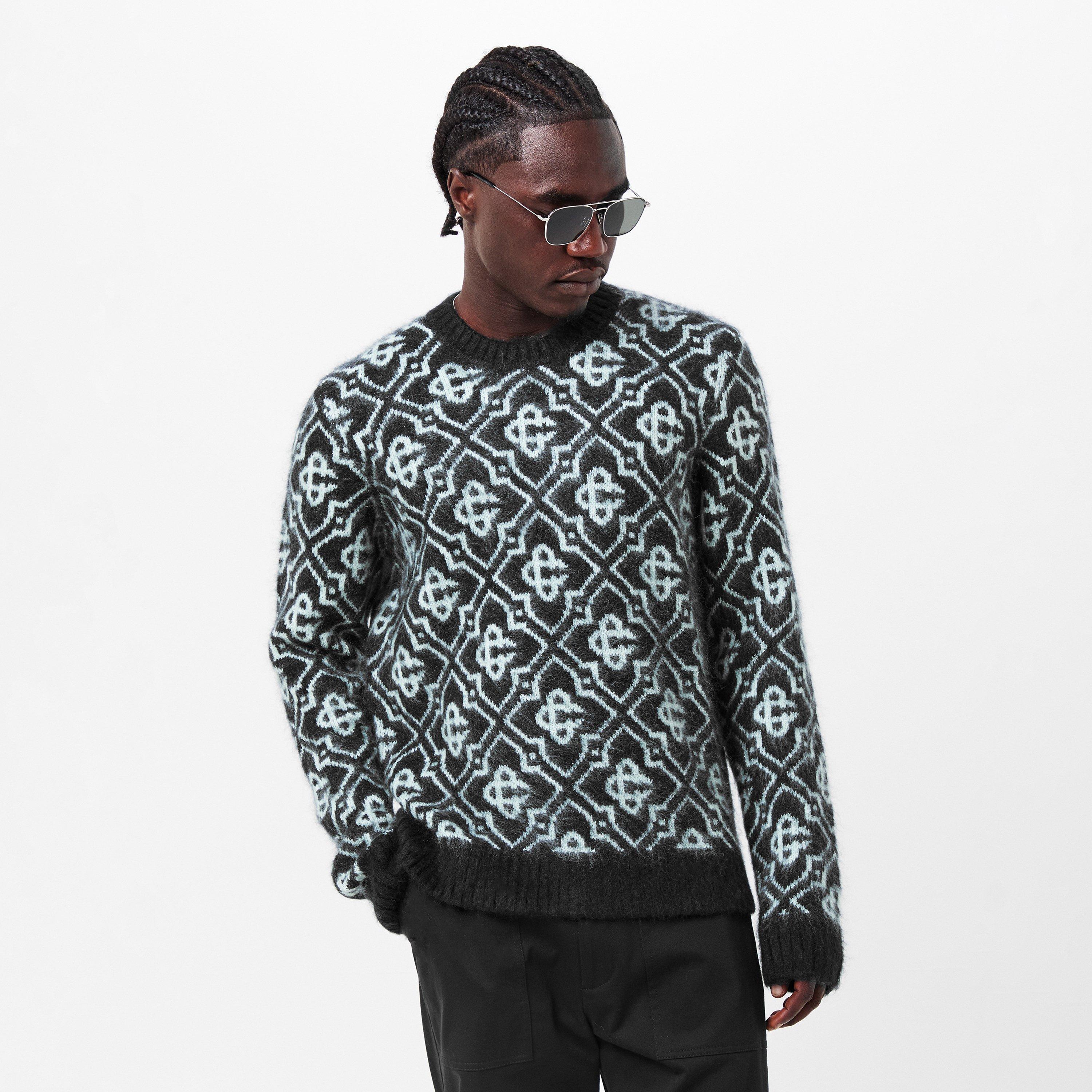 Men's Casa Mono Mohair Crew Neck Jumper