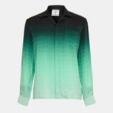 Men's Casa Mono Long-Sleeve Bowling Shirt