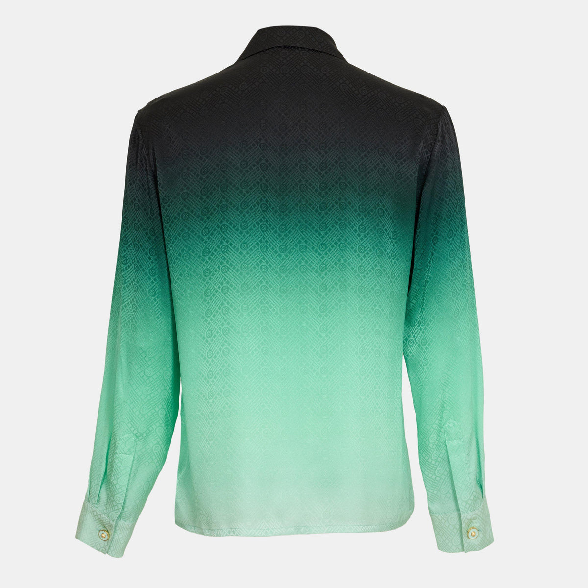 Men's Casa Mono Long-Sleeve Bowling Shirt