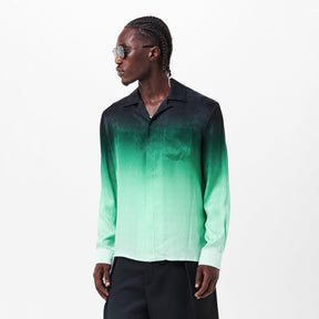 Men's Casa Mono Long-Sleeve Bowling Shirt