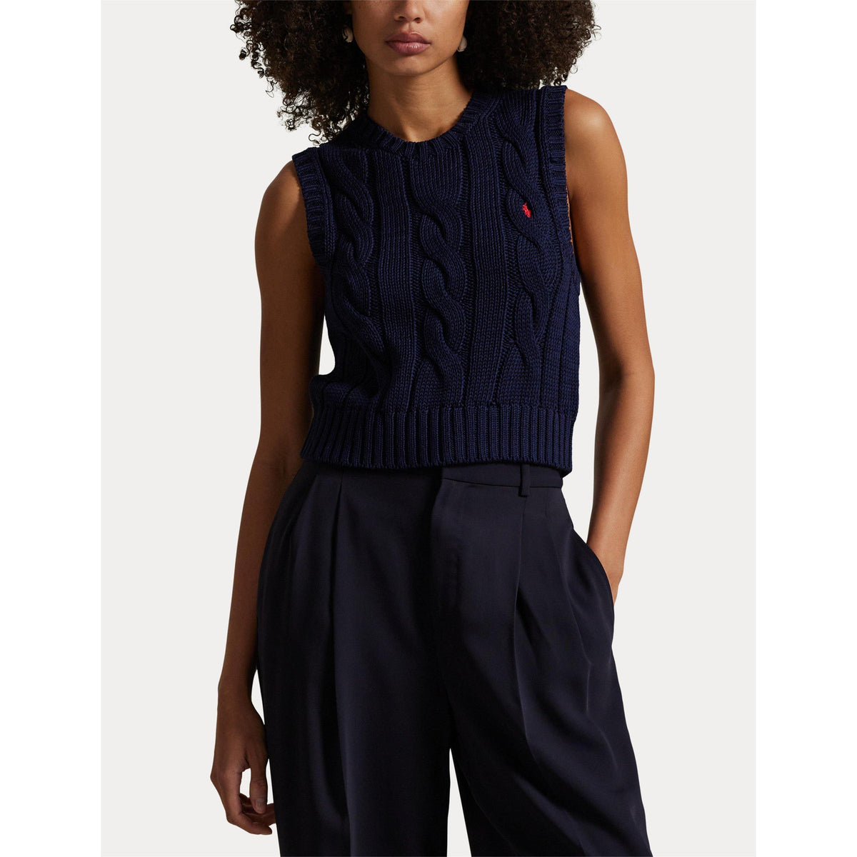 Sleeveless Pull Over Sweater Vest