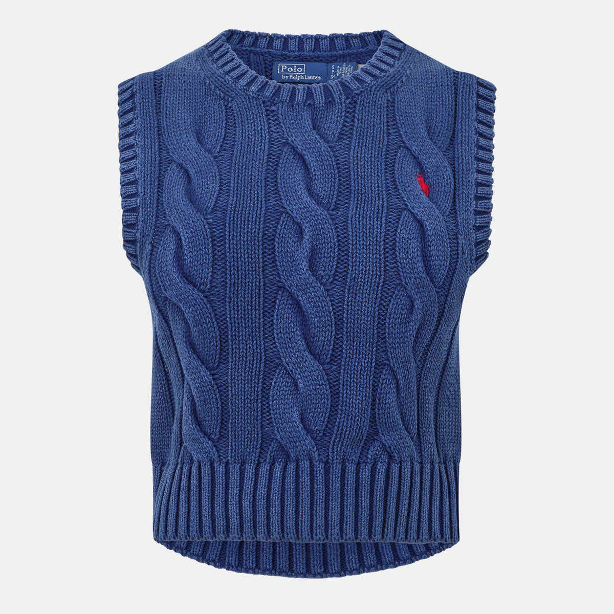 Knitted Cable Knit Vest