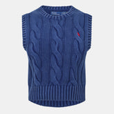 Knitted Cable Knit Vest