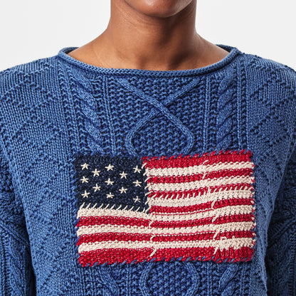 Women's Flag Crew Neck Jumper