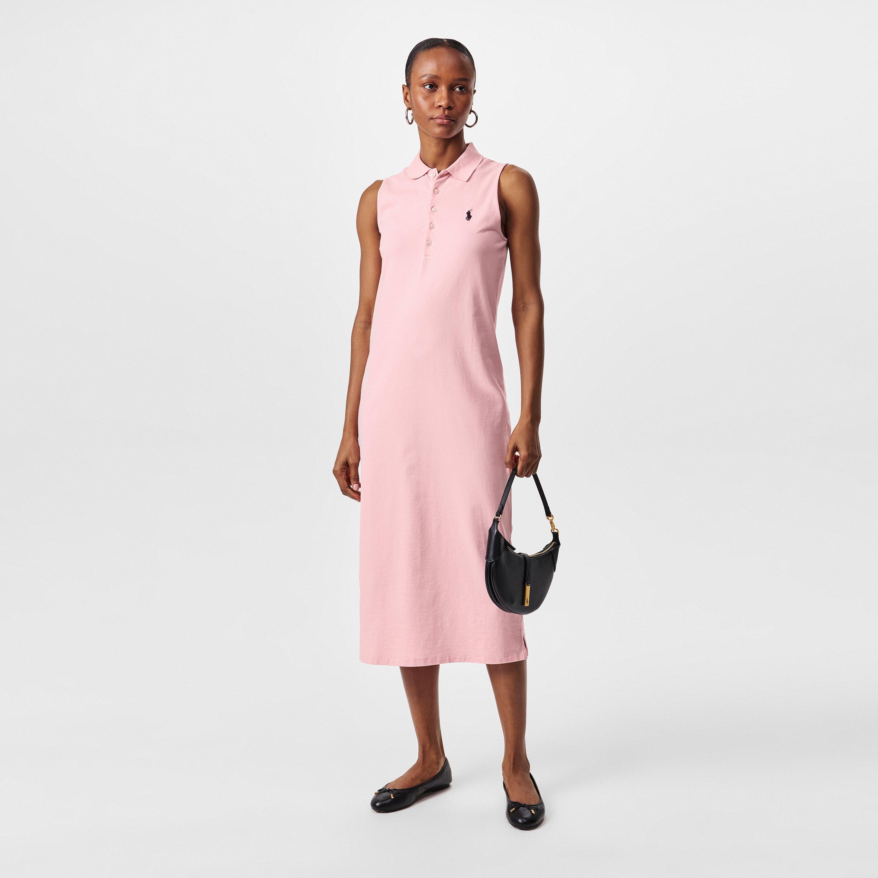 Stretch Cotton Sleeveless Dress