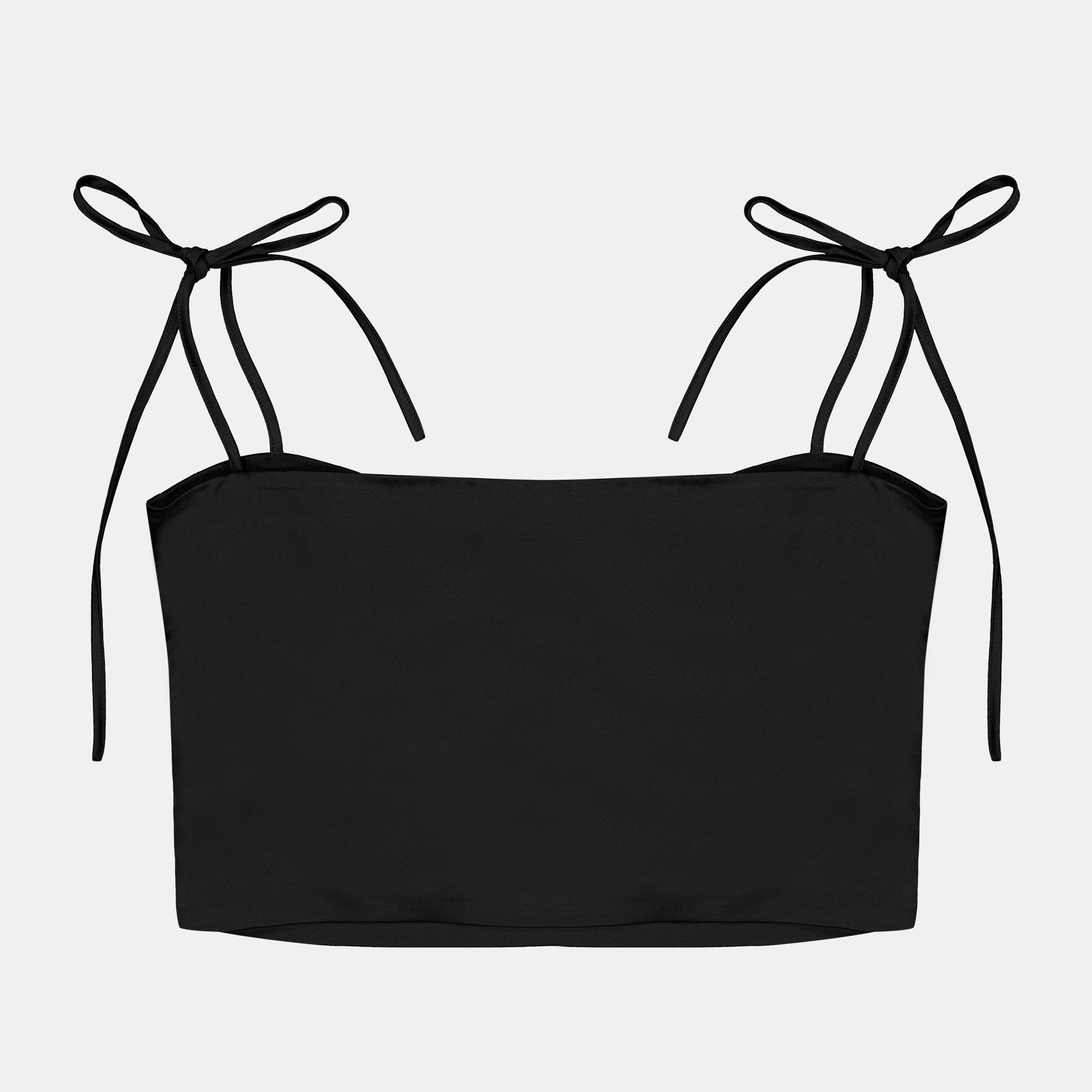 Women's Satin Twist T-Design Top