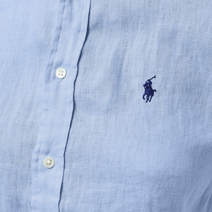 Women's Linen Long-Sleeve Plain Shirt