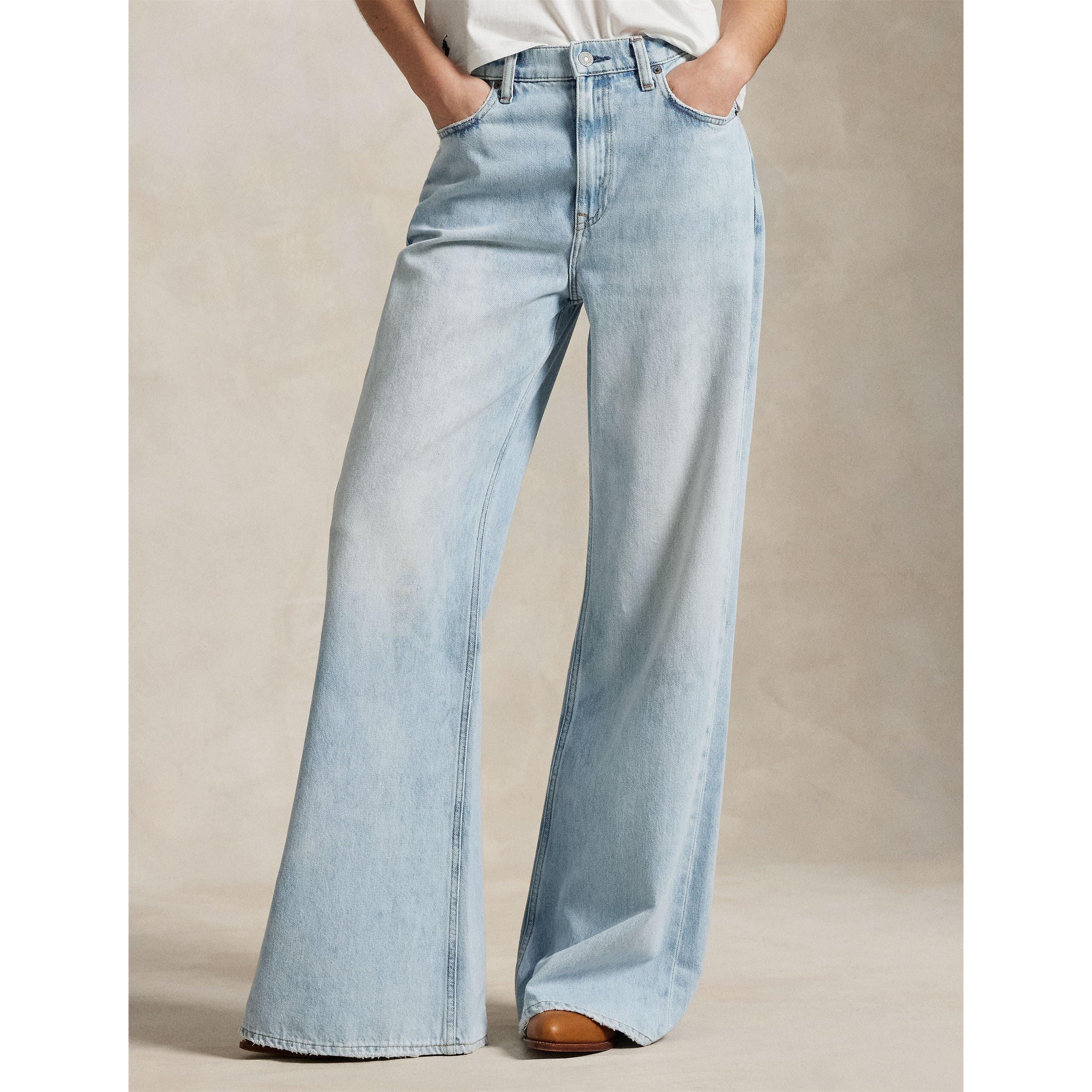 High Rise Wide Leg Jeans
