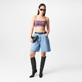 Women's Sleek Nklne T Cut Out Design Top