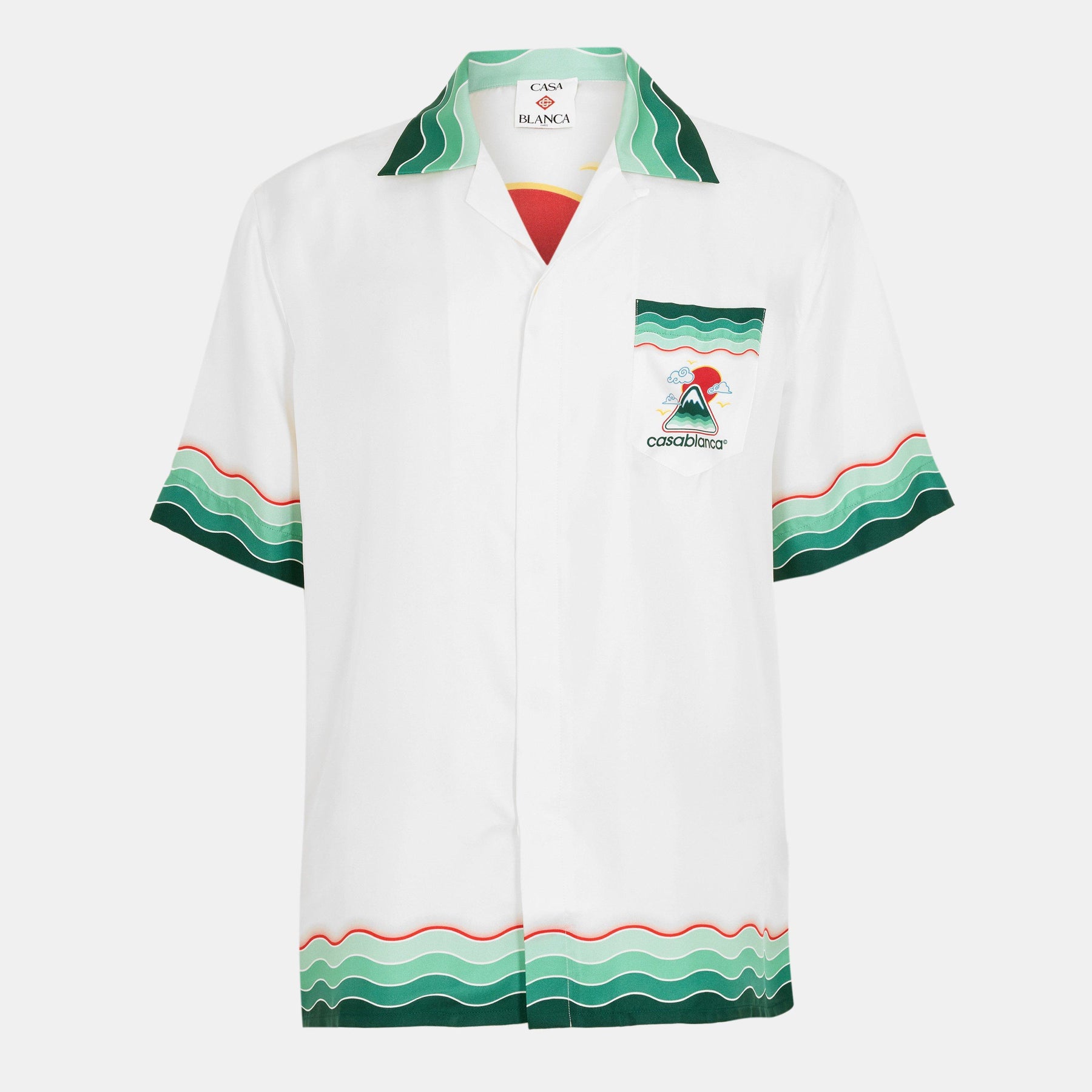 Montagne Ondulee Silk Shirt