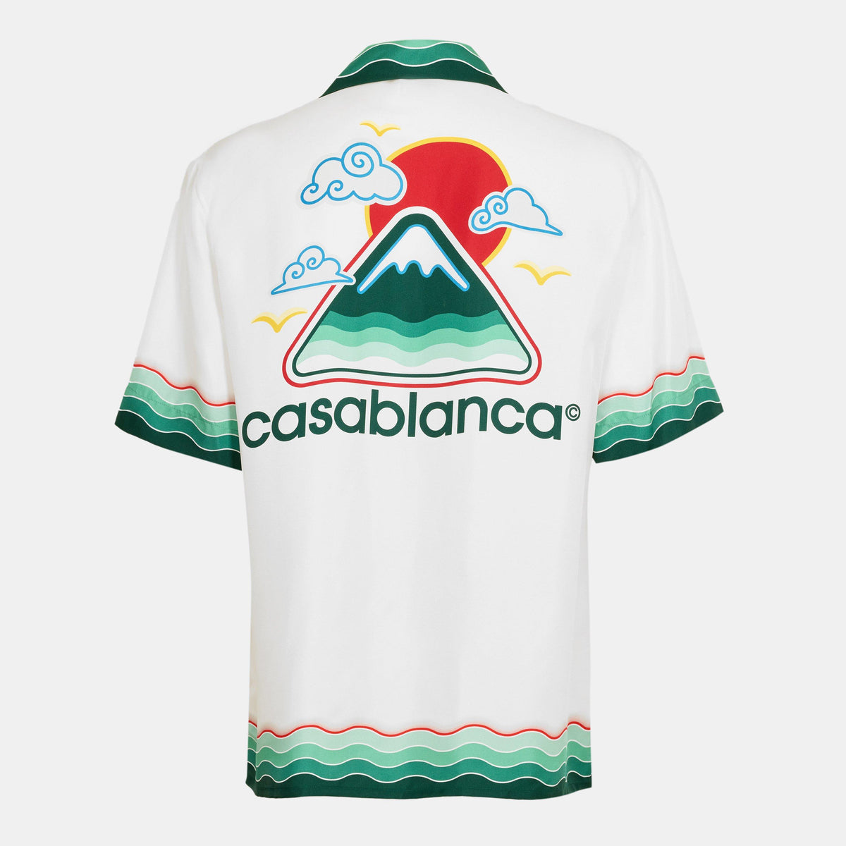 Montagne Ondulee Silk Shirt