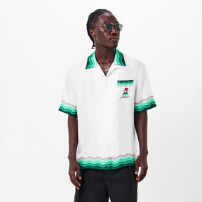 Montagne Ondulee Silk Shirt