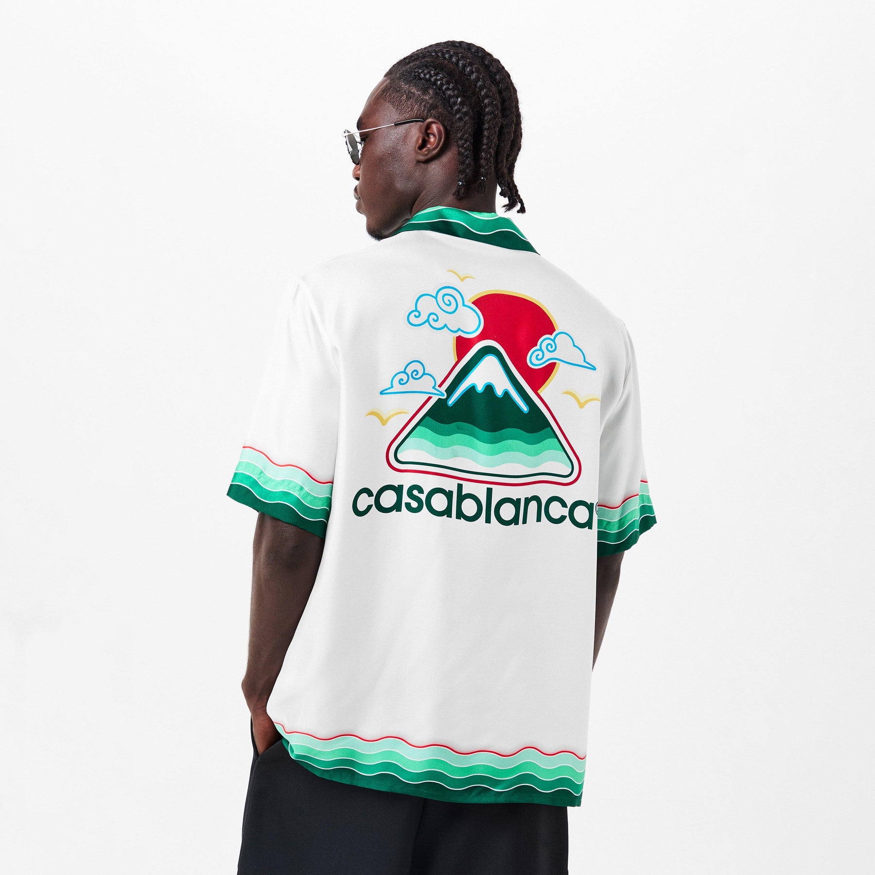 Montagne Ondulee Silk Shirt