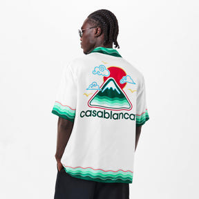 Montagne Ondulee Silk Shirt
