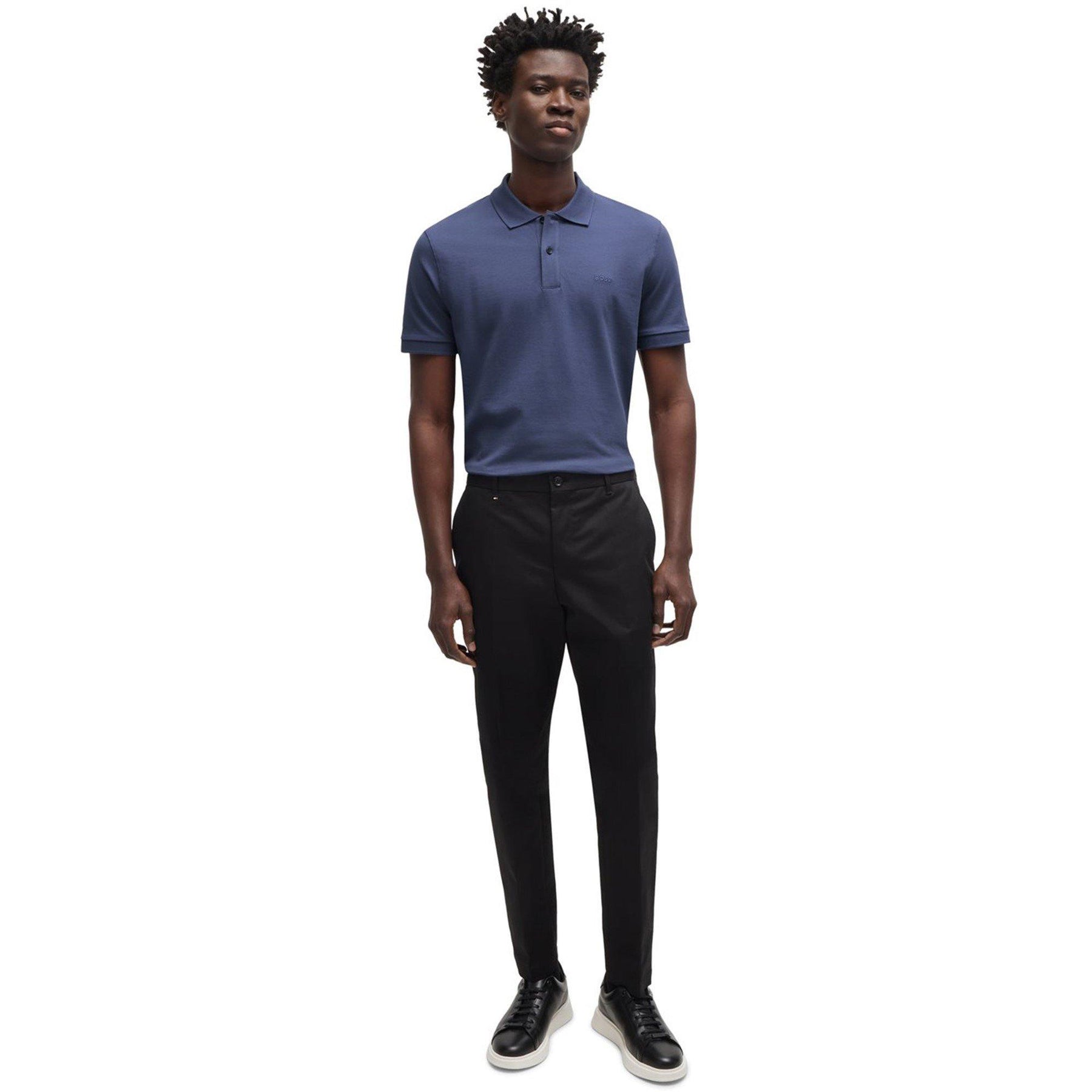 Men's Pallas Polo Shirt, Folded Collar